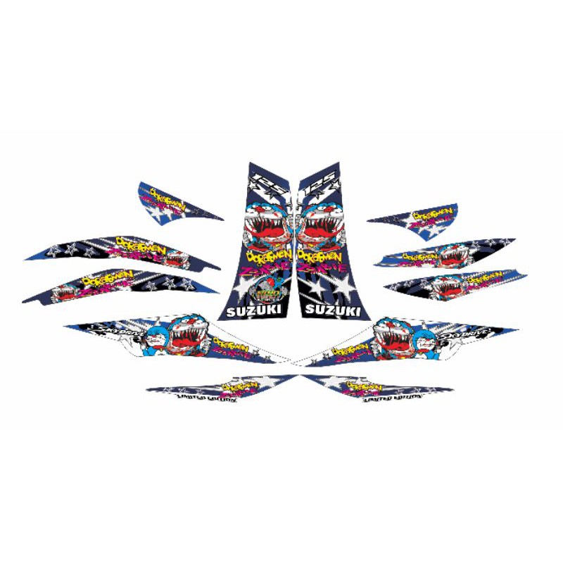 Strioing sticker skydrive variasi