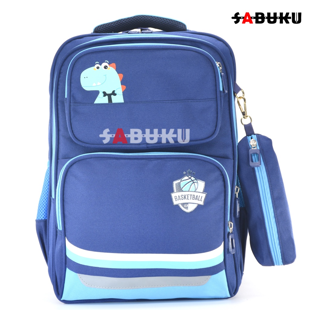 Tas Sekolah Anak Laki-Laki Dan Perempuan Backpack Sekolah Anak Tk Sd Smp SET Tempat Pensil - 185-5