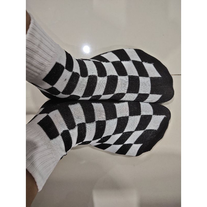 KAOS KAKI ANKLE  MATA KAKI PREMIUM / KAOS KAKI CATUR / KAOS KAKI MOTIF CATUR / UNISEX