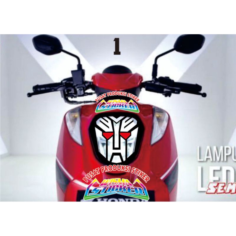 Stiker Lampu Genio / Stiker Lampu Honda Genio / Stiker Lampu Genio Keren / Stiker Lampu Honda Genio