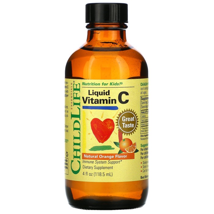 Liquid Vitamin C Vitamin Anak Vit Anak -