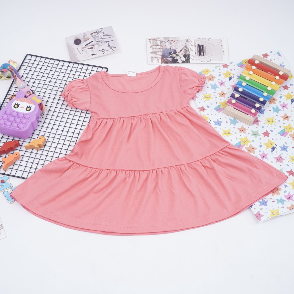 ZASKIYA - YUKI DRESS BABYDOLL ANAK / DASTER ANAK / DRESS ANAK BABYDOLL