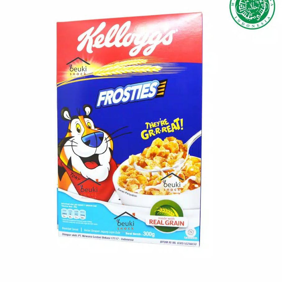 

Import Terbaik Kelloggs JUMBO Frosties Sereal Sarapan Jagung Lapis Gula - 300gr