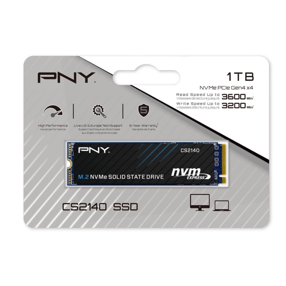 PNY NVME 256GB 512GB 1TB SSD PCIE GEN3-4 GARANSI RESMI