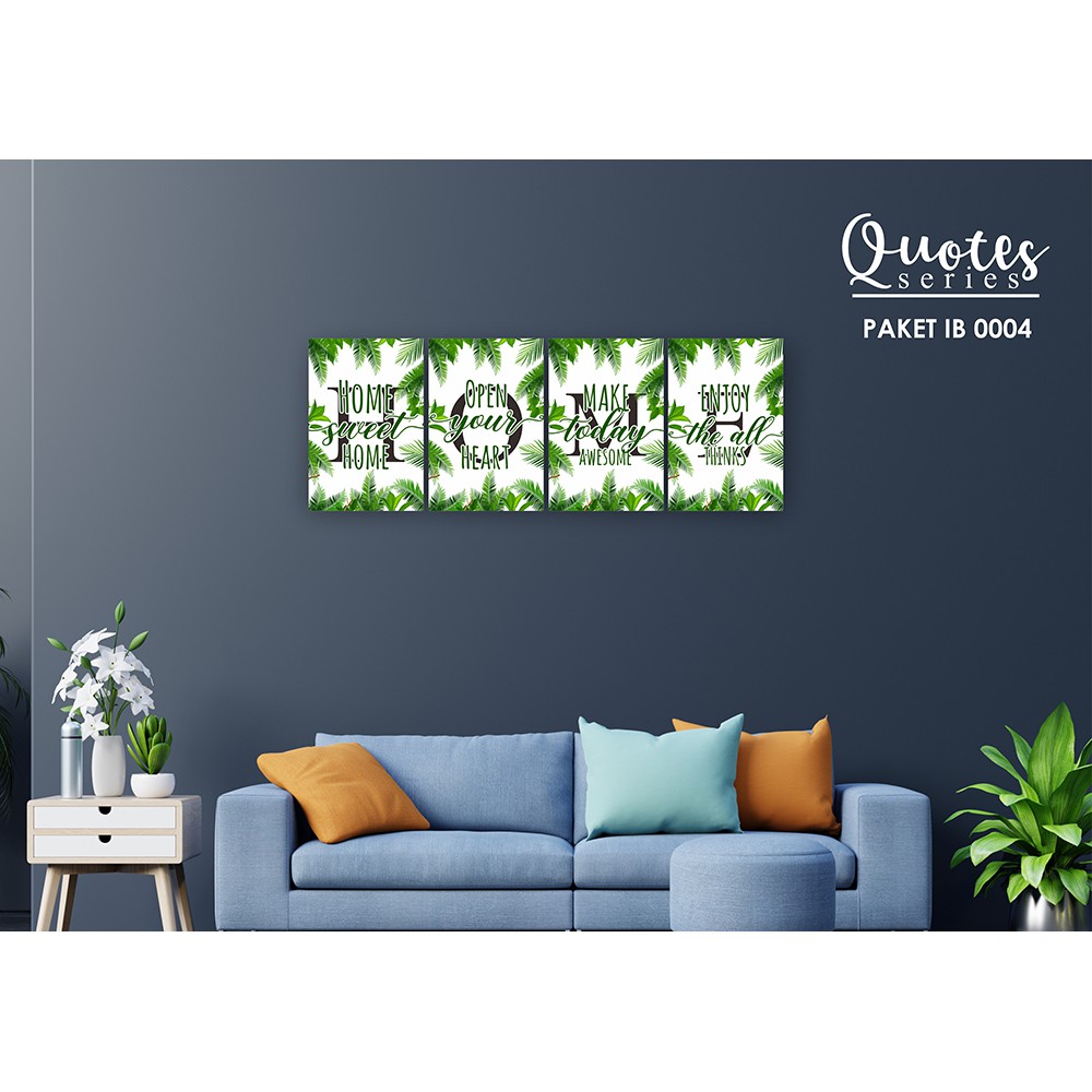 Walldecor Pajangan Dinding Home Quotes