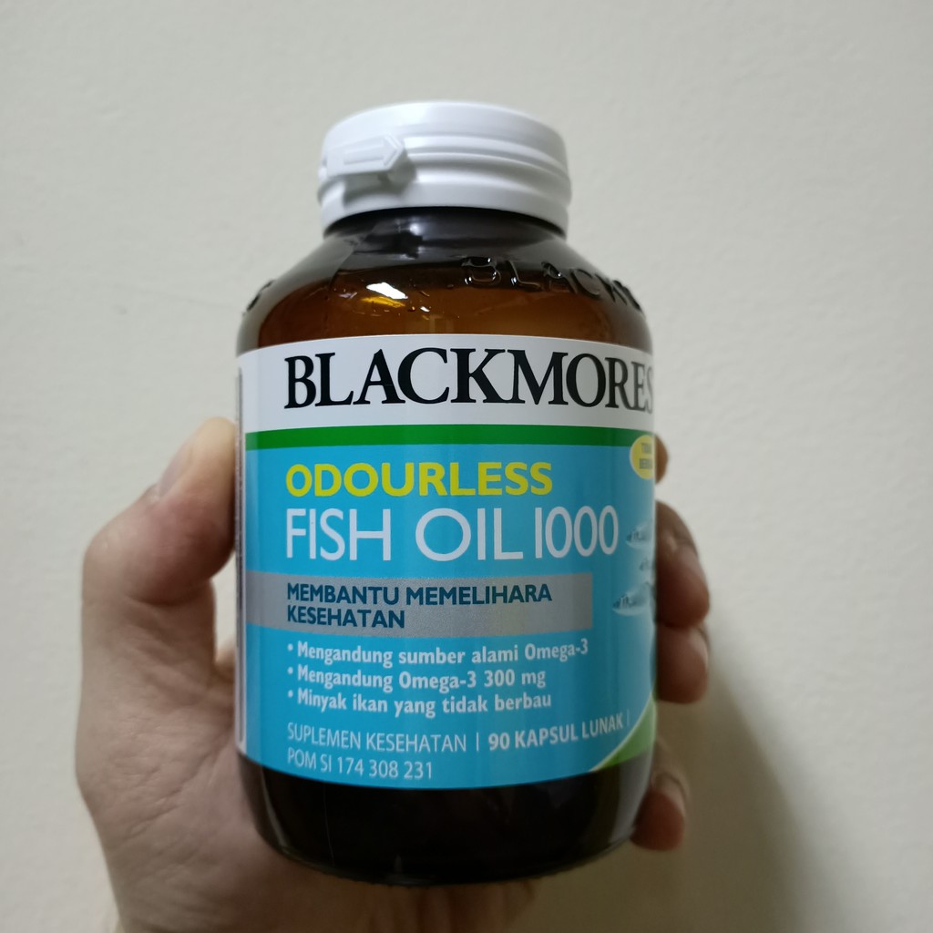 Blackmores Odourless Fish OIl 1000 (90 Kapsul)