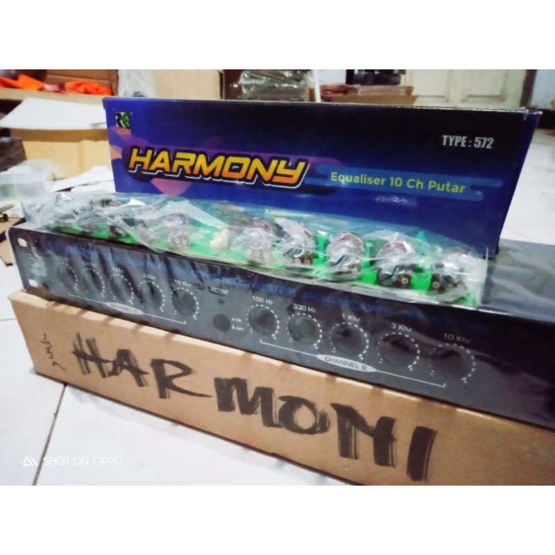 Paket HARMONY Equalizer 10 Ch Putar Plus BOX