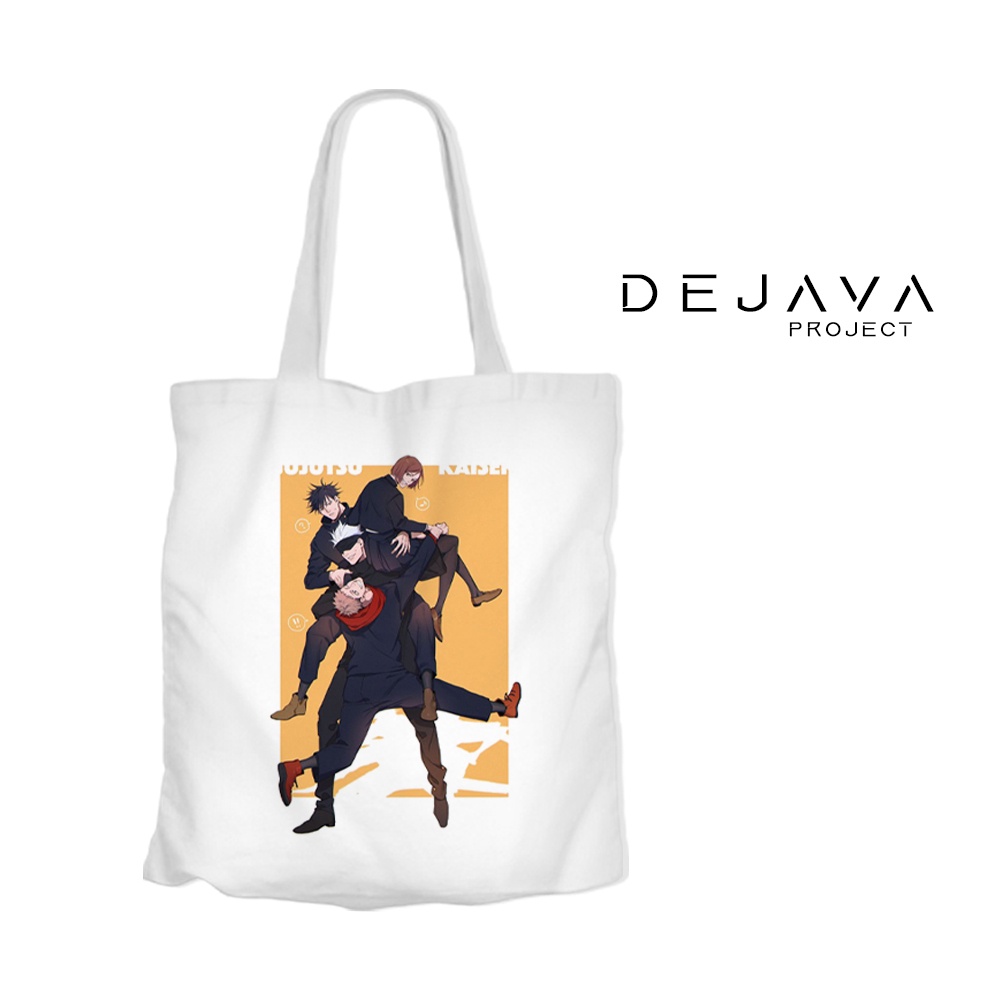 TOTEBAG ORIGINAL DEJAVA KUALITAS TOTEBAG  KANVAS TERBAIK ANIME JUJUTSU KAISEN