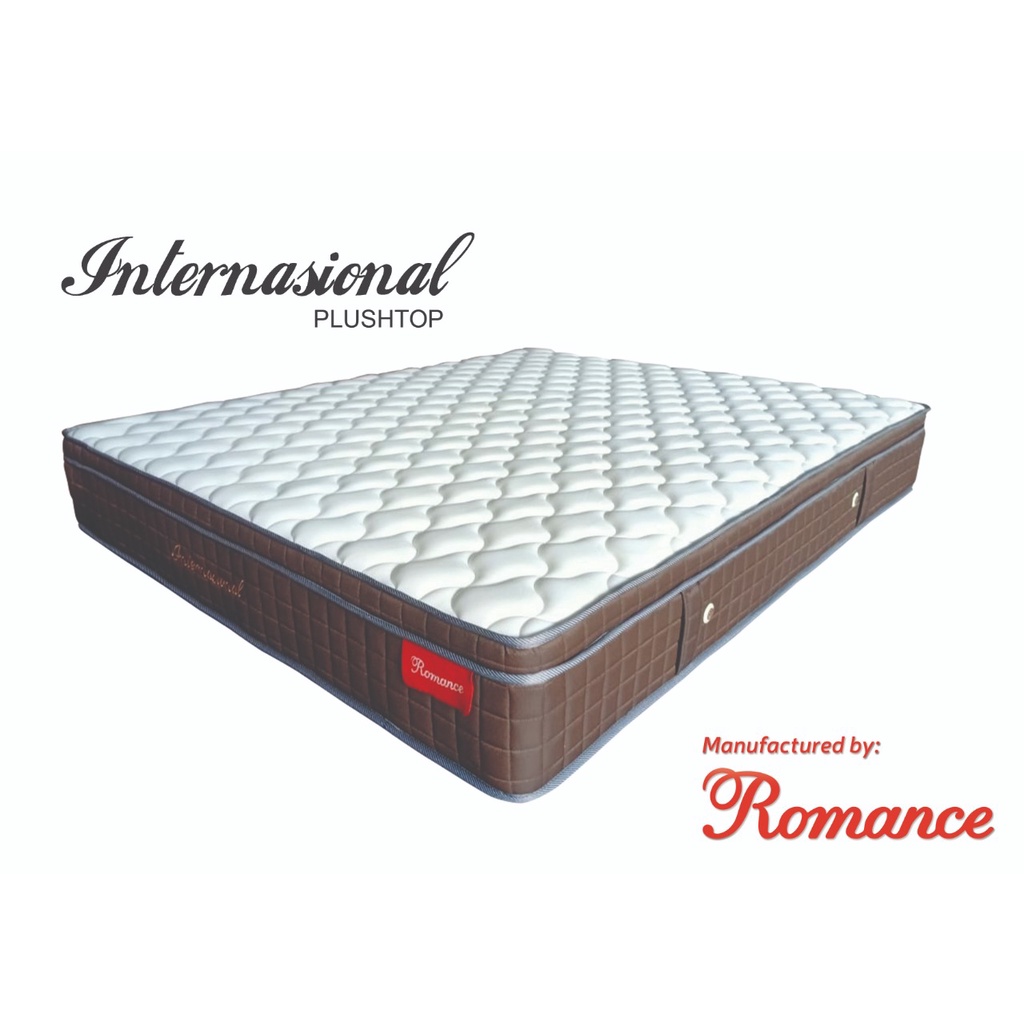 Romance International Plushtop Kasur Saja Springbed Multi Sizes In Cm