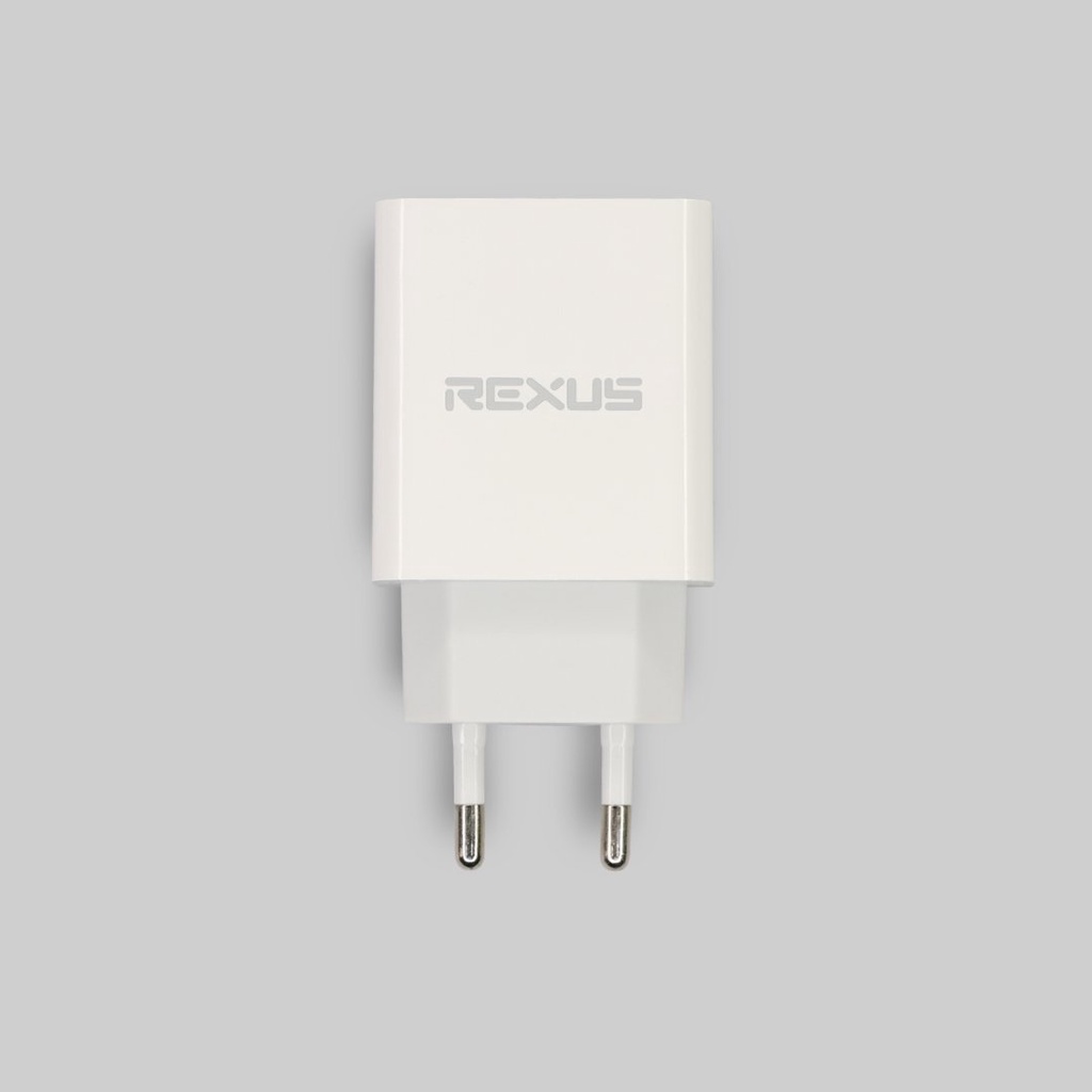 Rexus Adapter Quick Charge Power Delivery PA85 USB 2 Port PD 20W