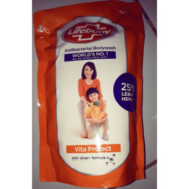 Lifebuoy Sabun Cair Vita Protect Refill 450ml