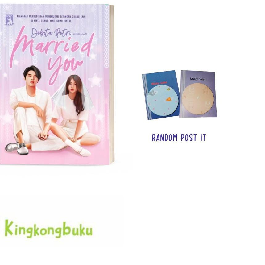 

iaMARRIED YOU bonus POST IT ia Stok(A06B17)