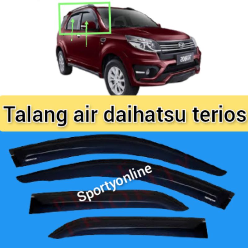 Talang air terios 2005-2016 slim