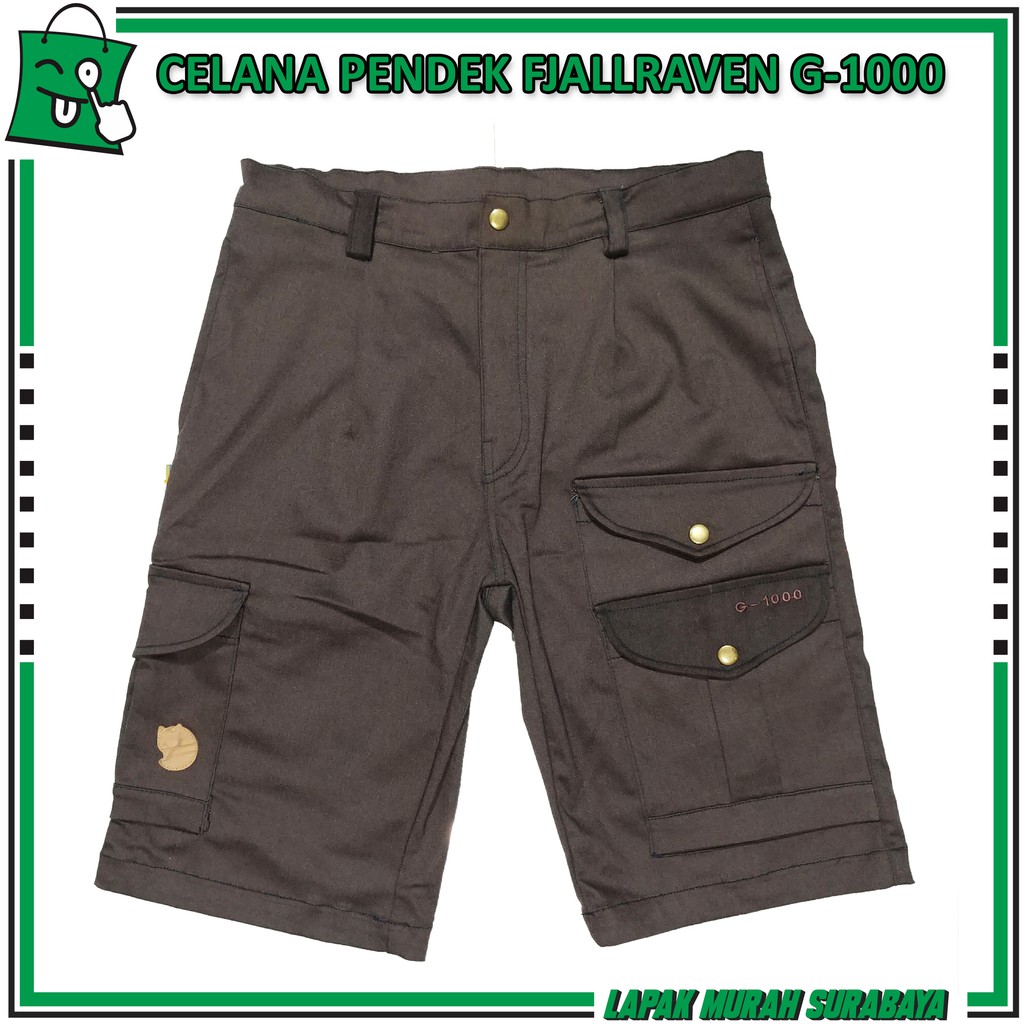 CELANA PENDEK OUTDOOR  SERI FJALLRAVEN / CELANA PENDEK KARGO