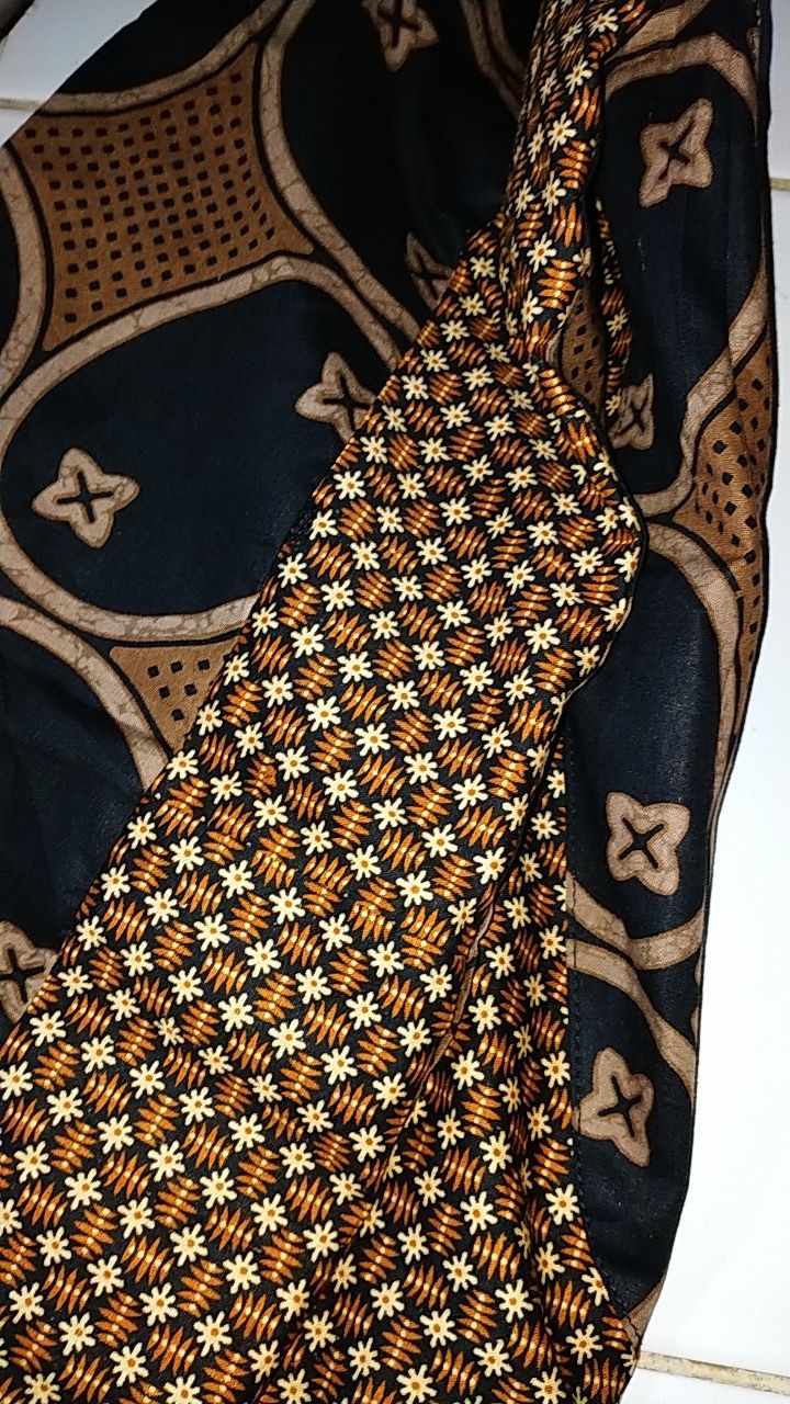 Gamis Batik Kombinasi Wanita Terbaru, Bermacam Warna Corak, All Size Dan Jumbo, Putra Mm