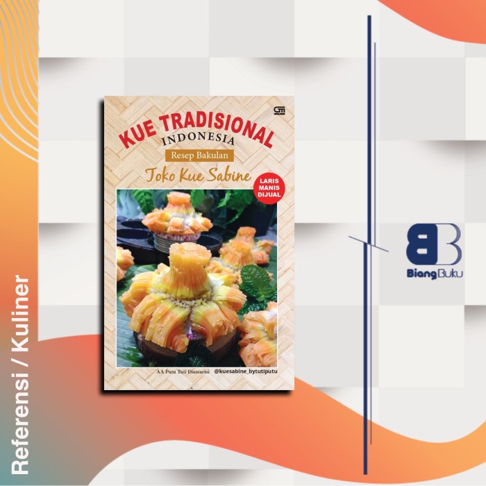 Buku Kue Tradisional Indonesia Resep Bakulan Toko Kue Sabine Ori