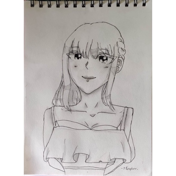 

SKETSA WANITA ALA GEBBY