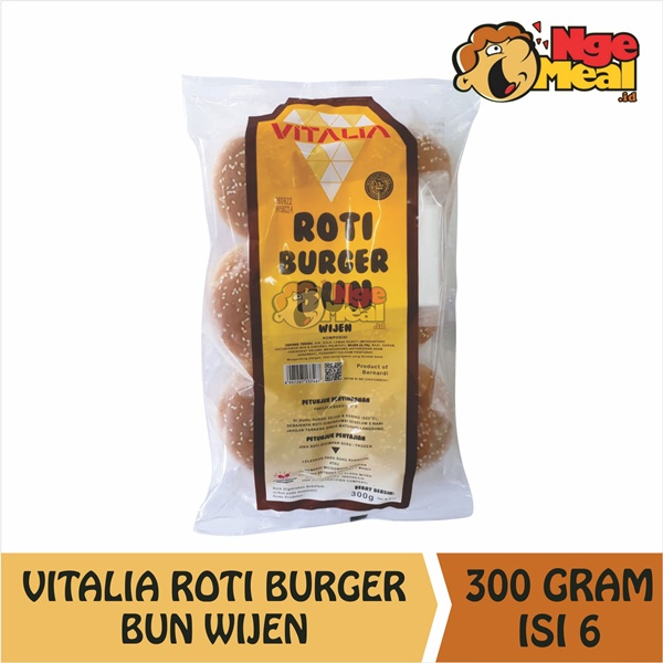 

VITALIA Roti Burger Bun Wijen