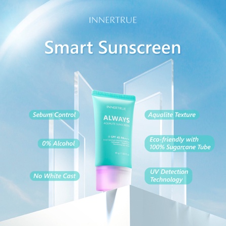 INNERTRUE Always Aqualite Sunscreen SPF45 PA+++