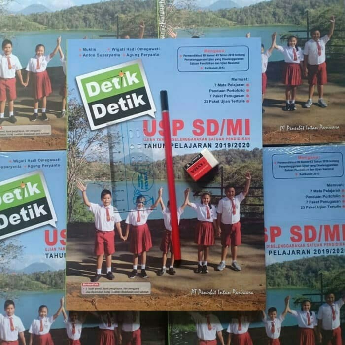 TERBARU BUKU DETIK DETIK UN SD MI 2019 USBN UNBK SIAP UJIAN CERDAS