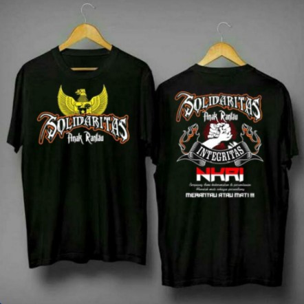 VidiStore -  - Kaos Pria / Kaos Distro Solidaritas Anak Rantau NKRI BN004