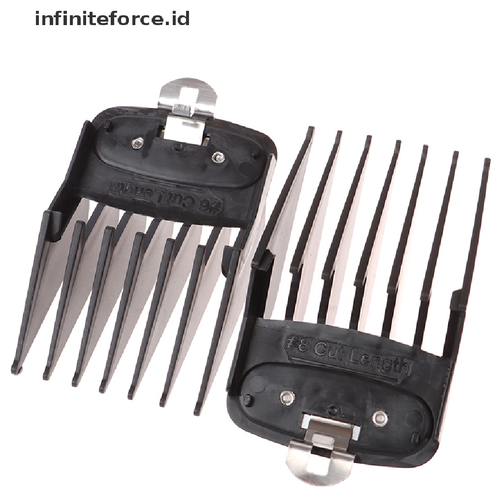 (infiniteforce.id) 8pcs / Set Sisir Panduan Potong Rambut Universal Untuk Perlengkapan Salon