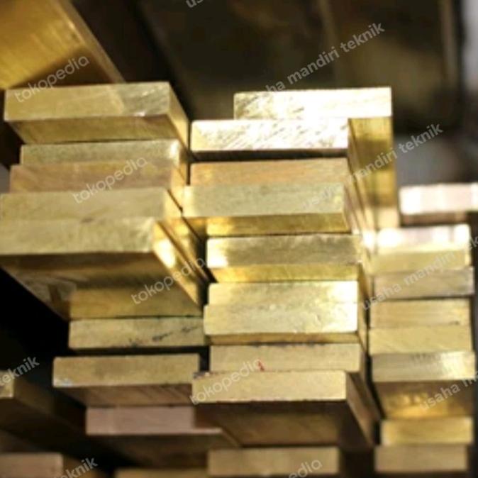 

plat strip kuningan 5mm 20 mm x panjang 1 meter