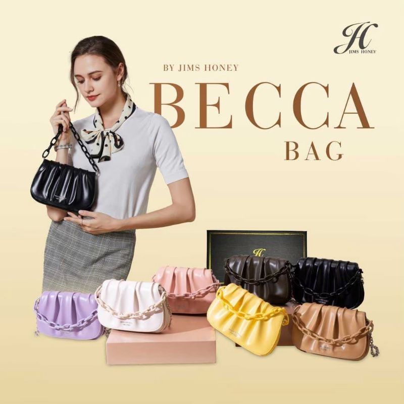 Becca Bag By Jims Honey Original Free Exclusive Box / Becca Bag / Tas Wanita