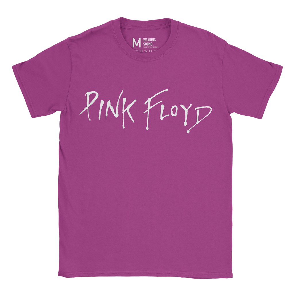 Baju Kaos Band Pink Floyd Logo Heliconia