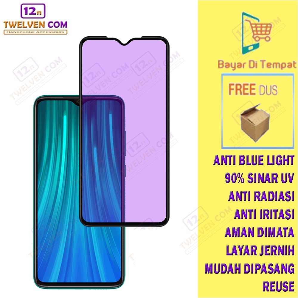 [FLASH SALE] ANTI BLUE LIGHT TEMPERED GLASS Xiaomi Redmi Note 8 Pro