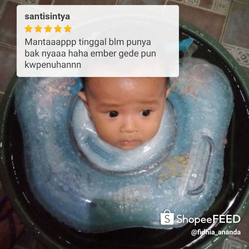 NECK RING BABY / PELAMPUNG LEHER BAYI  / PELAMPUNG BAYI / PELAMPUNG RENANG BAYI / BAN LEHER BAYI