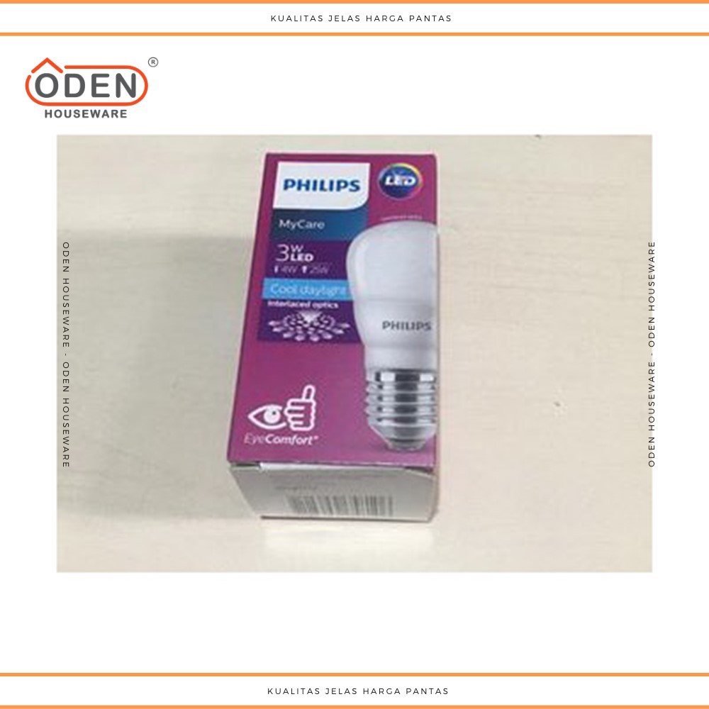BOHLAM LAMPU PHILIPS LED BULB 3 WATT (PUTIH)