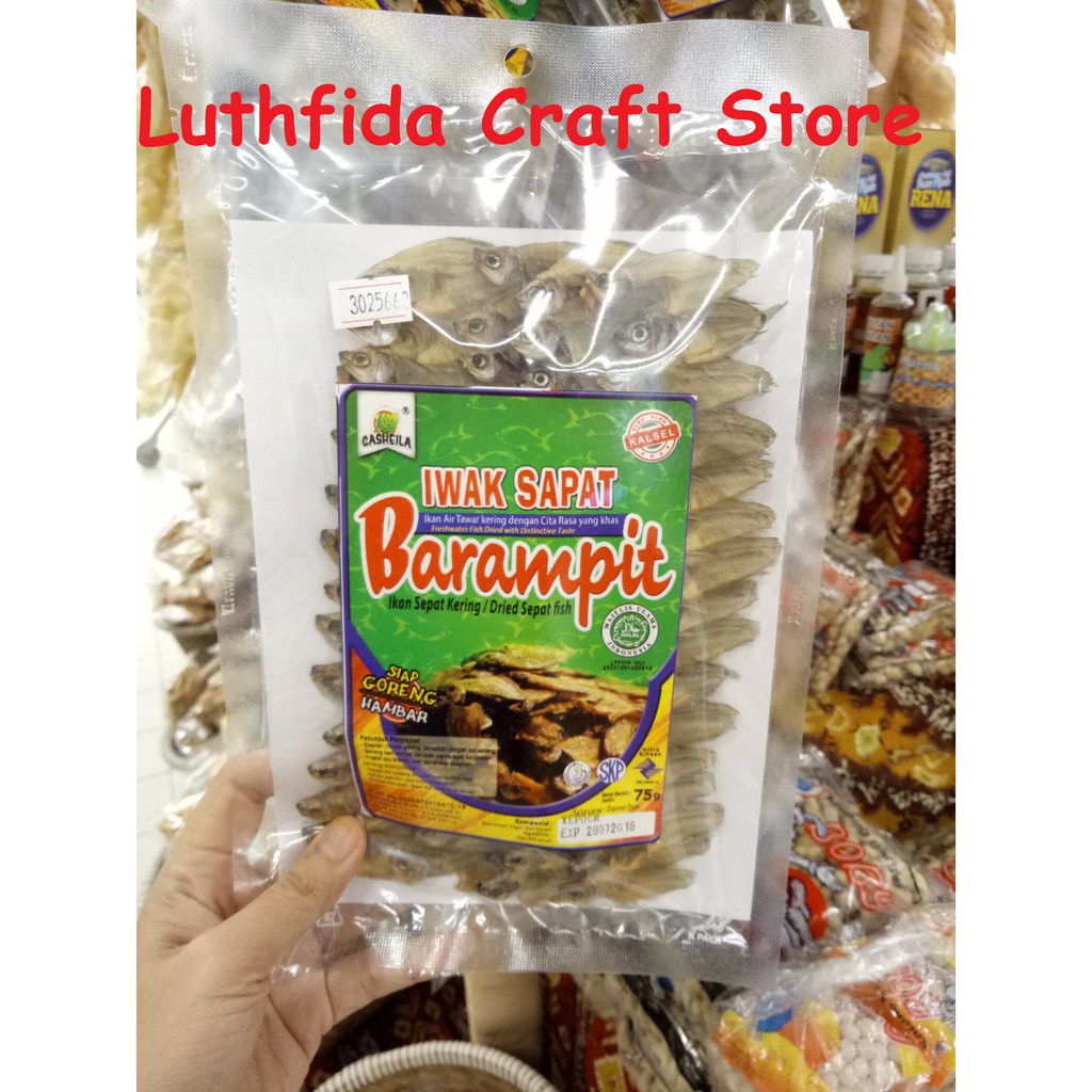 

iwak sepat karing berimpit , ikan sepat karing