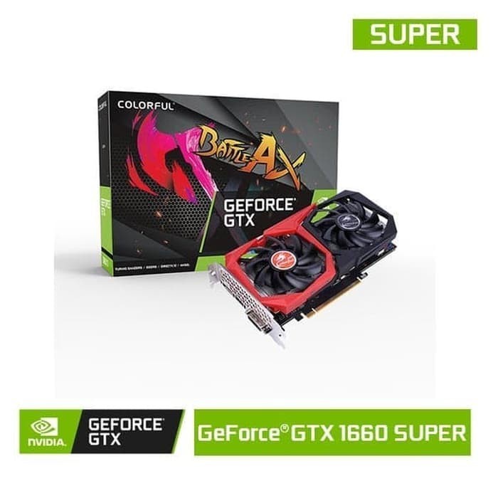 VGA COLORFUL GTX 1660 SUPER NB 6G-V 6GB DDR6 VGA CARD NVIDIA GEFORCE