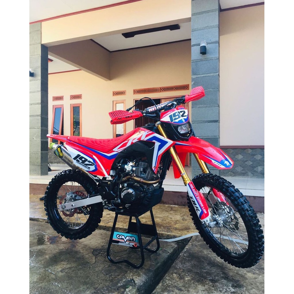 decal crf 150L merah putih full body custom doff/glsoyyy