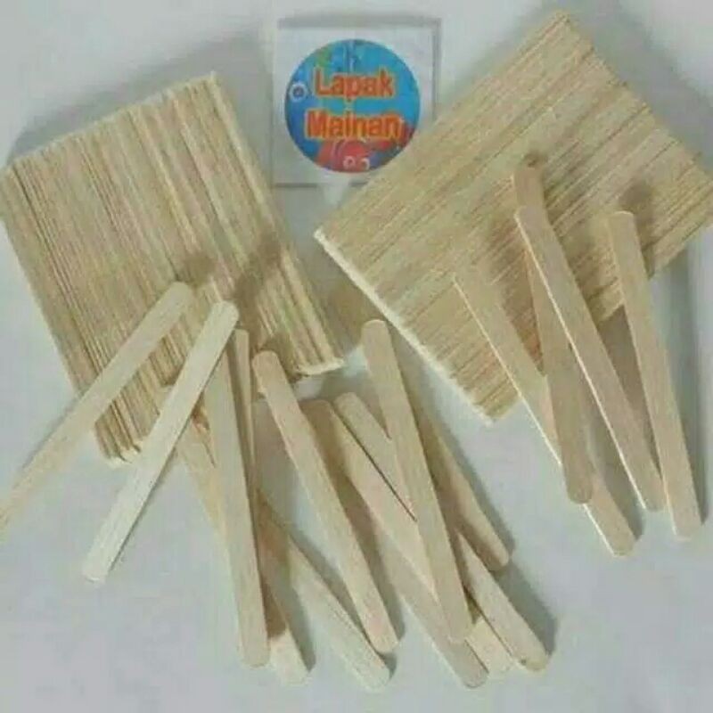 

StikKayuAlbasia500PcsSuperHalusUntukBermainDanPrakaryaStayAtHomeJadiGaBosen