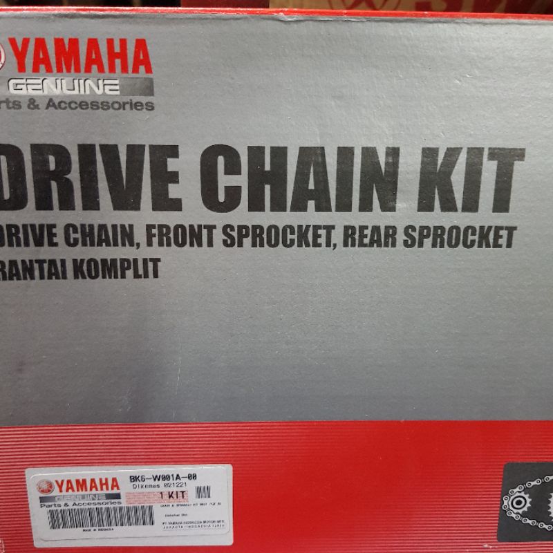 Gear Set Yamaha R15 V3 Original BK6-W001A-00