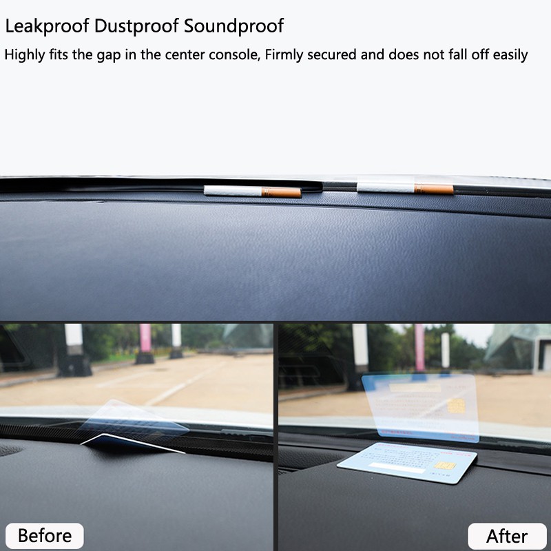 【In Stock】1.6M Sound Insulation Windshield Car Accessories Center Console Sealing Strip