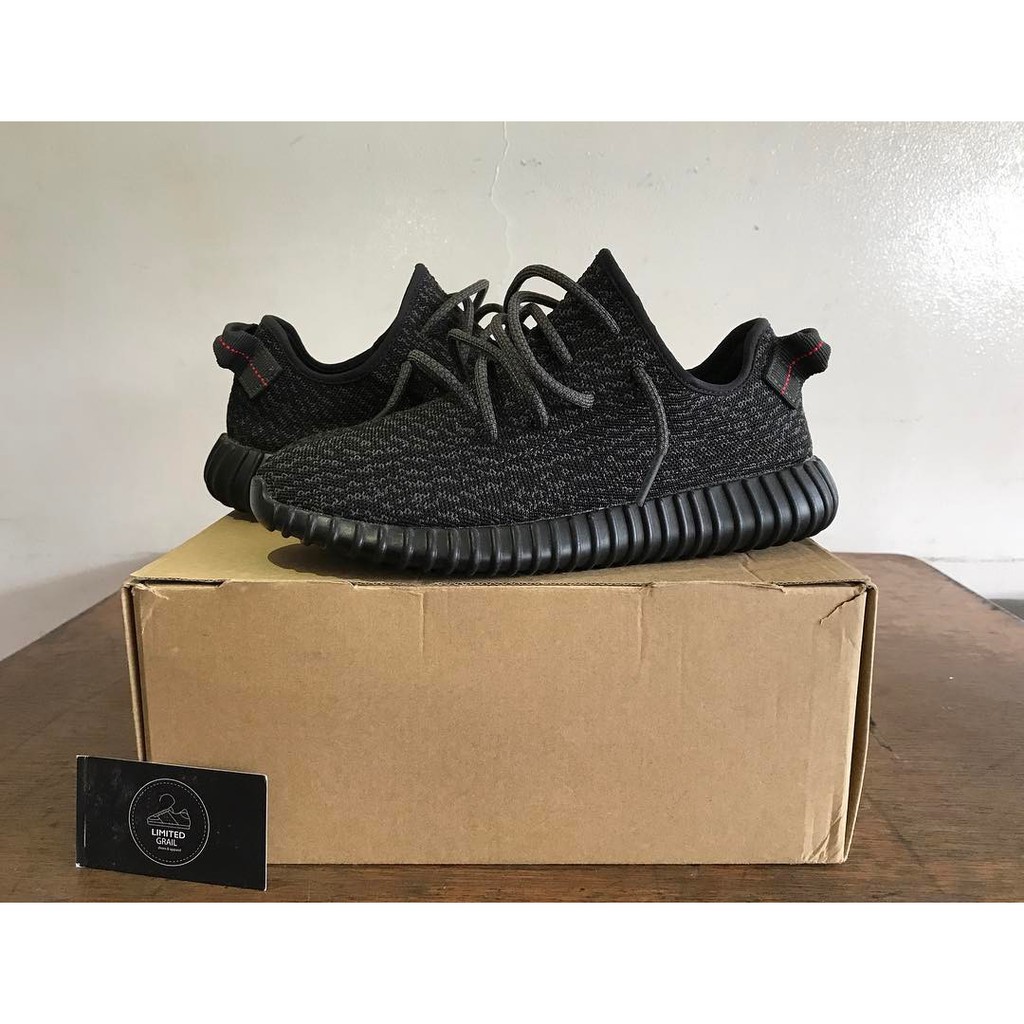 yeezy 350 V1 "pirate black"