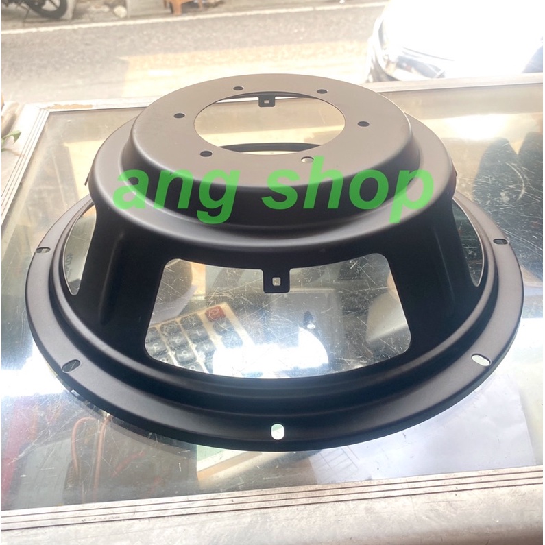 Frame Rangka Speaker 12 Inch Inci In Subwofer Plat Tebal Hitam