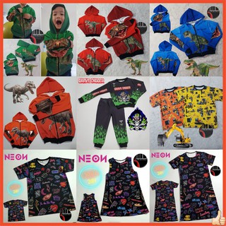 GROSIR BAJU ANAK TERLARIS KAOS BARU TYREX NEON NAVY GROSIR BAJU ANAK TERLARIS KAOS BARU TYREX NEON NAVY