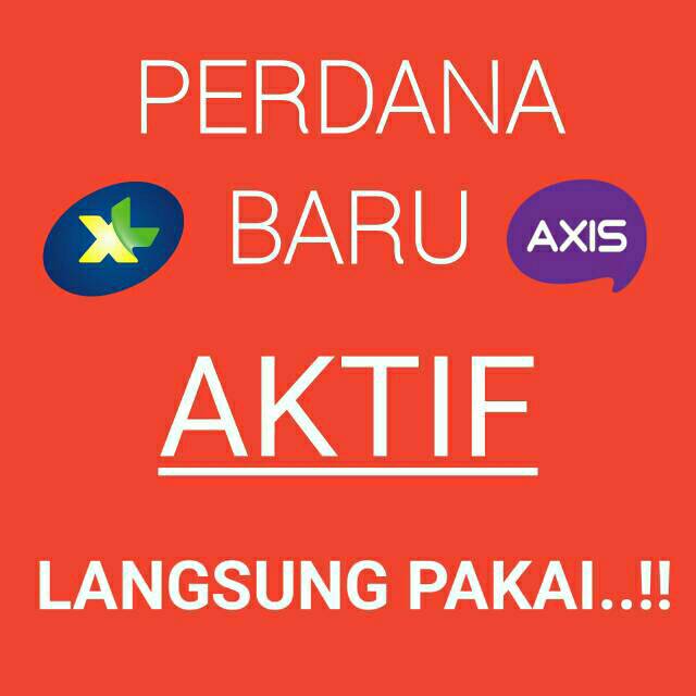 Kartu Perdana Axis Aktif SUDAH REGISTRASI