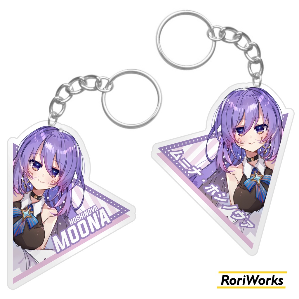 Keychain Anime - Moona Hoshinova | hololive