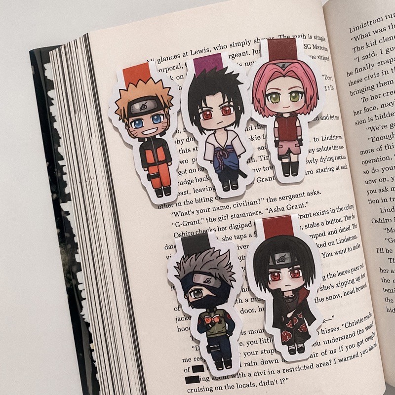 

Naruto Magnetic Bookmark | Pembatas Buku