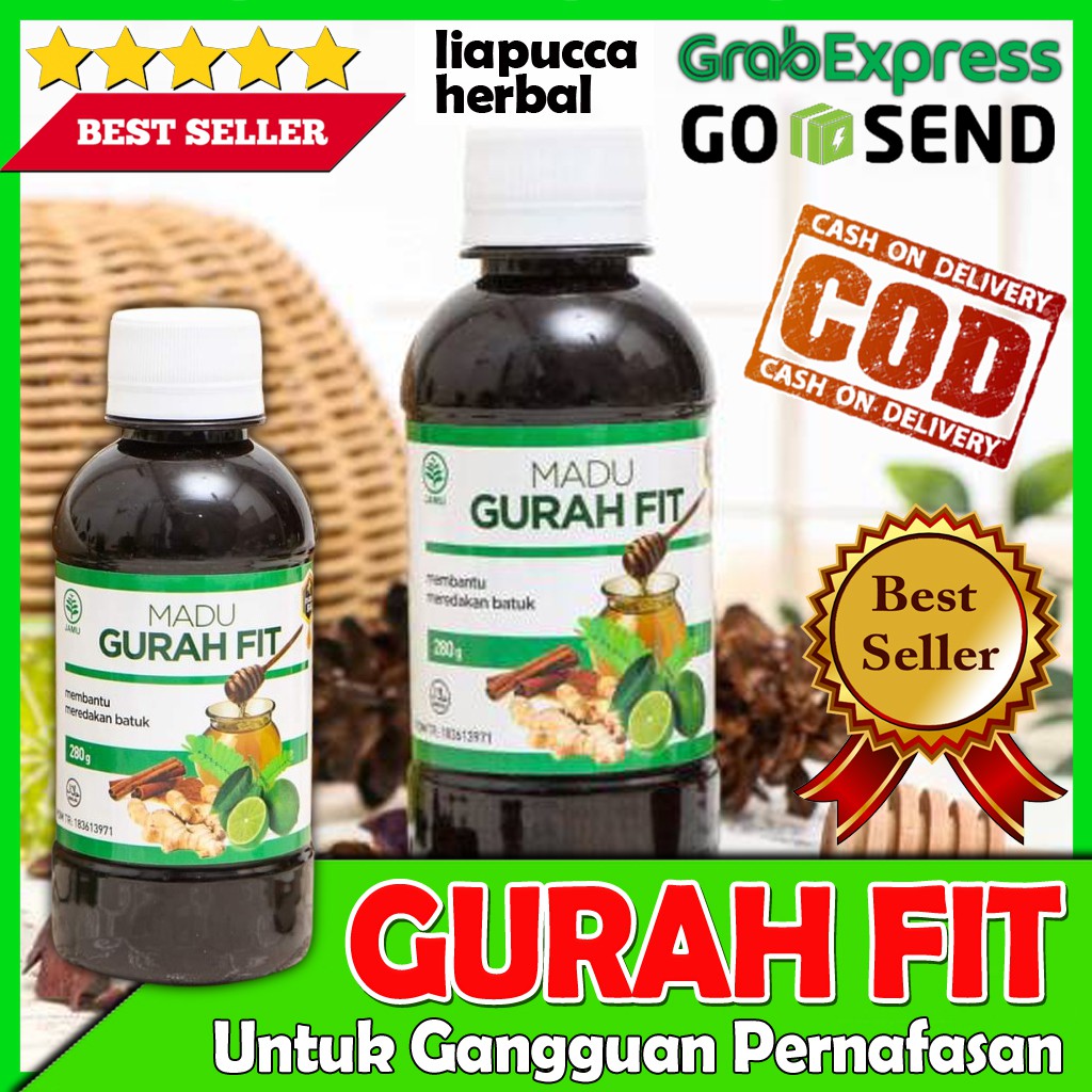 Bisa Cod Madu Gurah Fit Asli Original Gurahfit Madu Untuk Bronkitis Radang Tenggorokan Batuk 1291