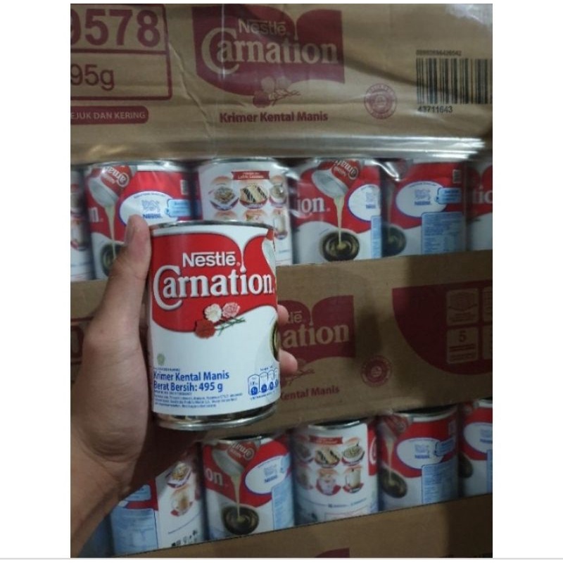

susu carnation kemasan 495gr