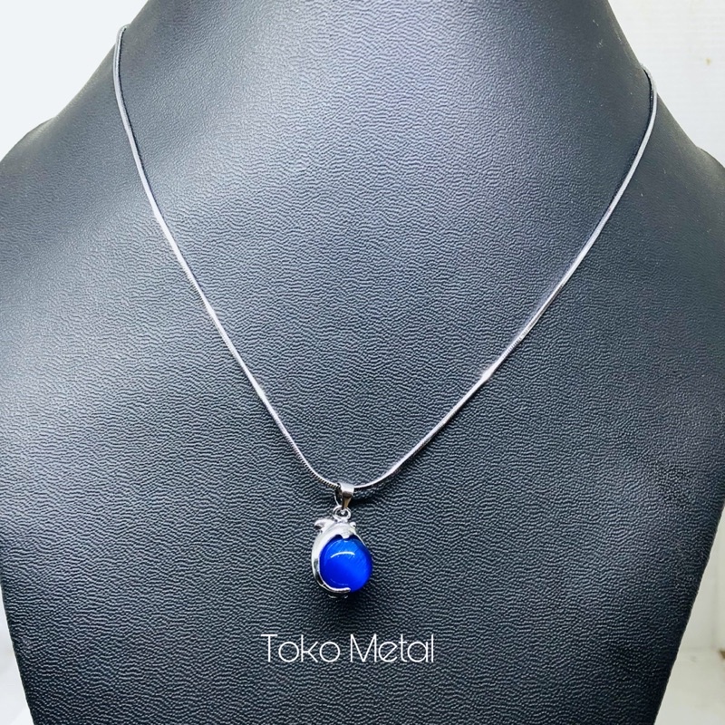 COD✔️ KALUNG RHODIUM + LIONTIN MODEL TERBARU [TOKO METAL]