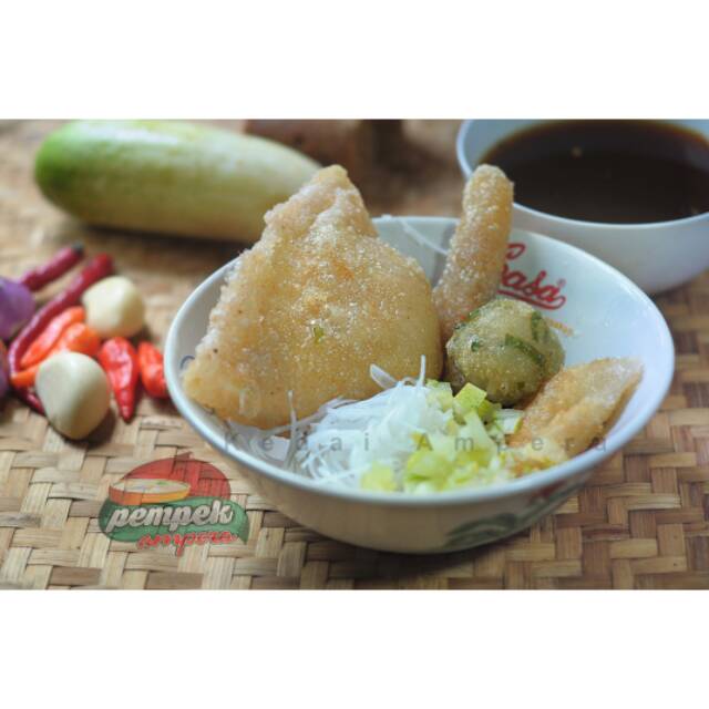 

Pempek Palembang Asli Ikan Tengiri