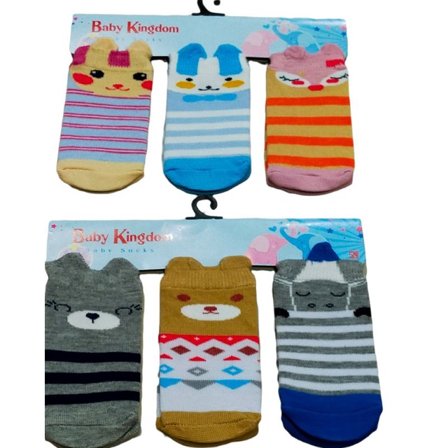 KAOS KAKI KINGDOM 3D KAOS KAKI BAYI NEW BORN