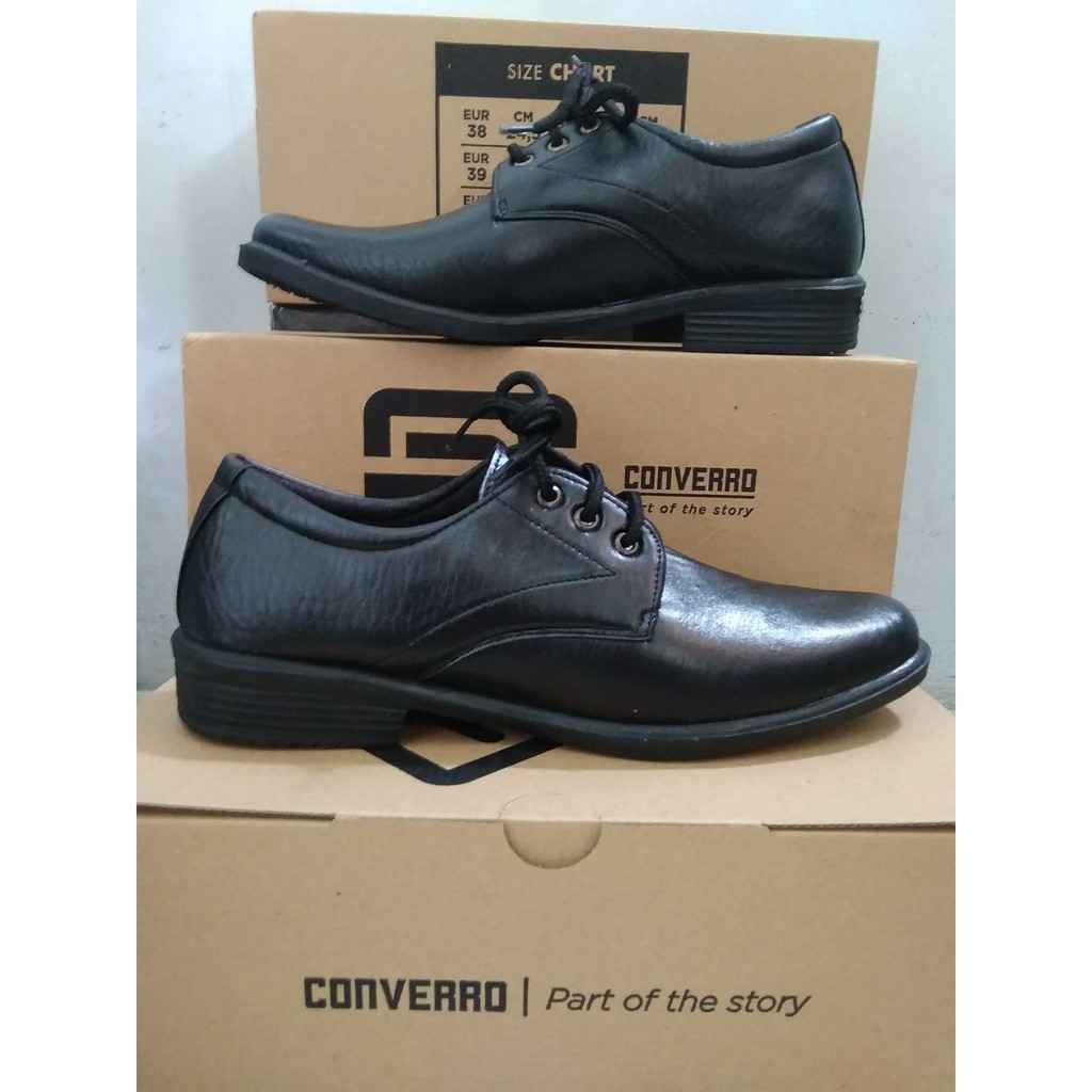 SEPATU PANTOFEL PRIA Tali / SEPATU PANTOFEL HITAM / SEPATU KERJA